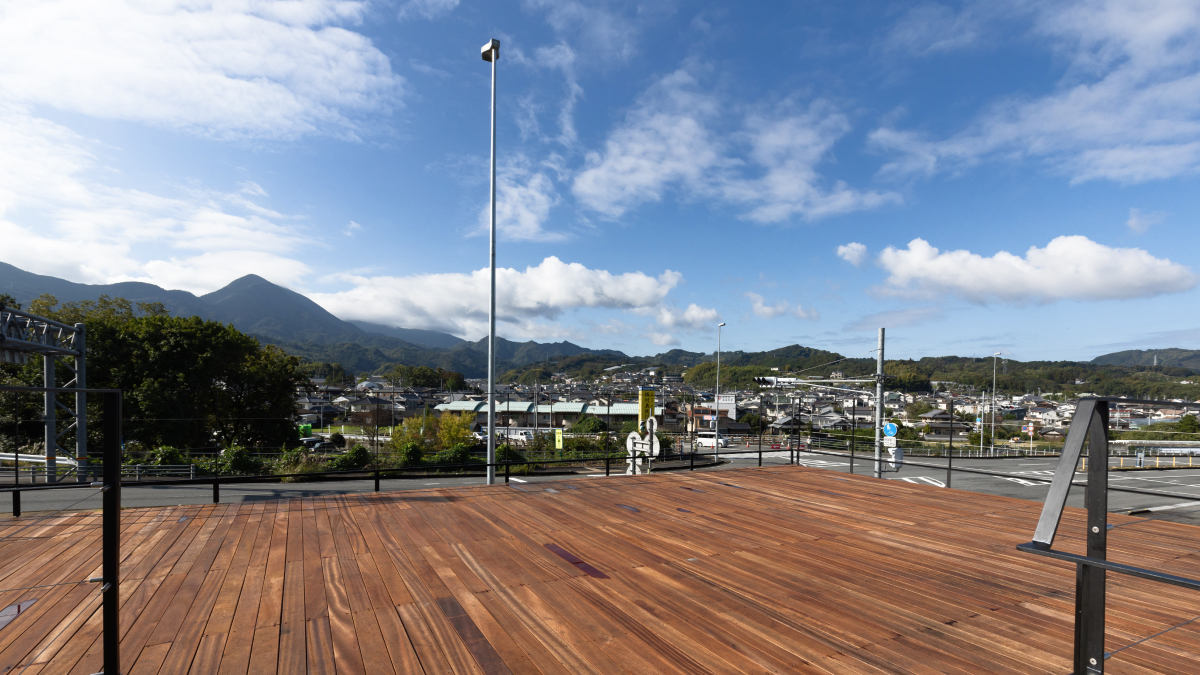 テラスからの風景